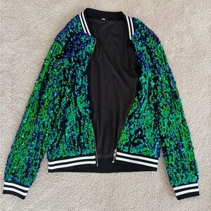 sequin jacket
